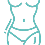 icono radiofrecuencia indiba en cuerpo